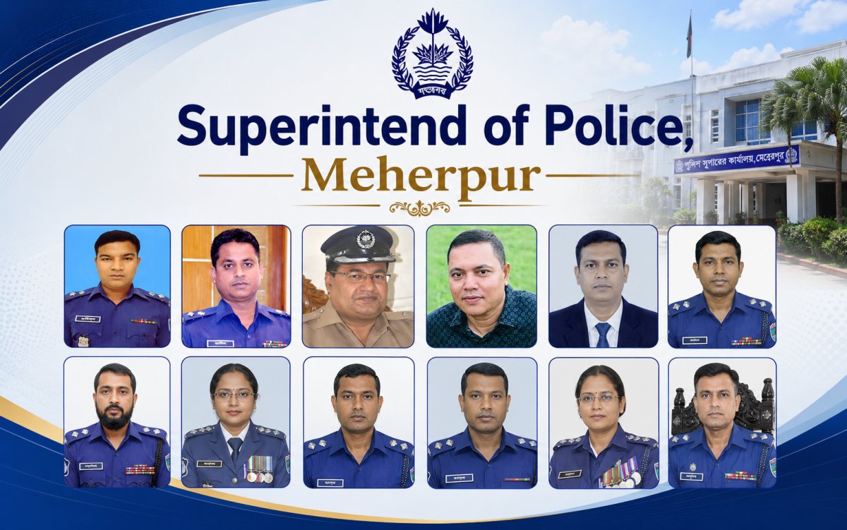 Superintendent of Police, Meherpur