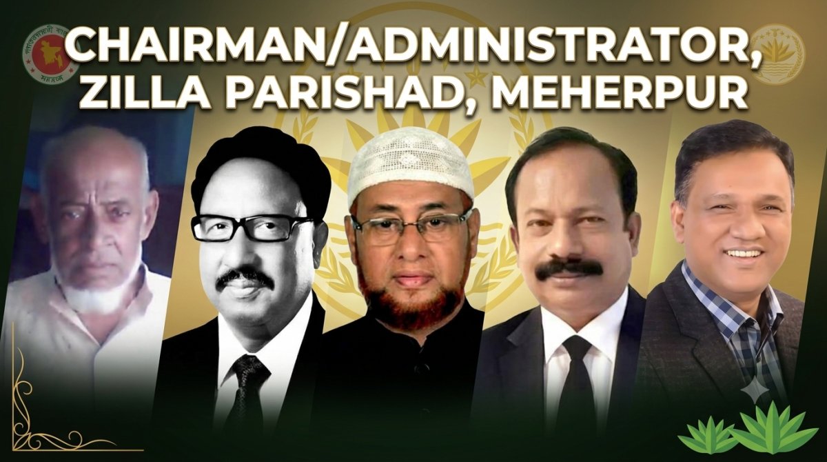 Chairman/Administrator of Zilla Parishad, Meherpur